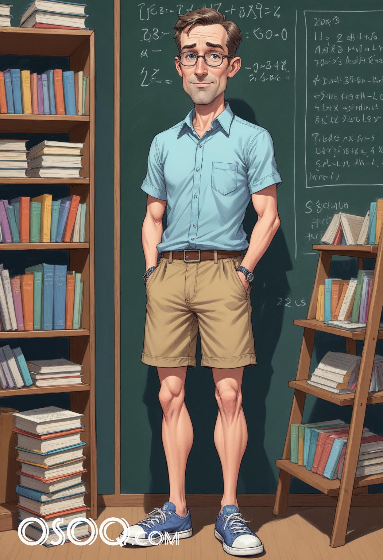 Teacher illustration 17