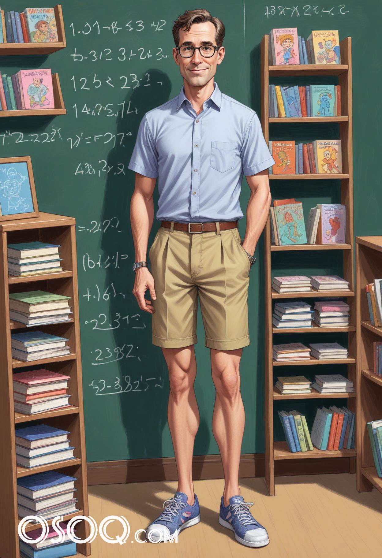 Teacher illustration 19