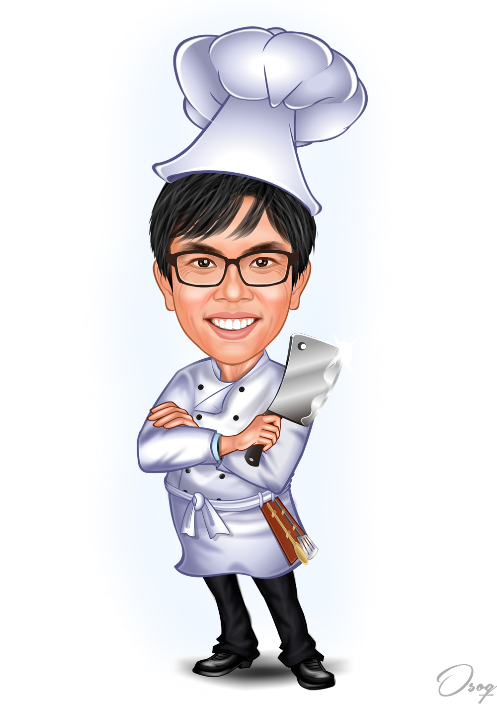 Male Chef Cartoon