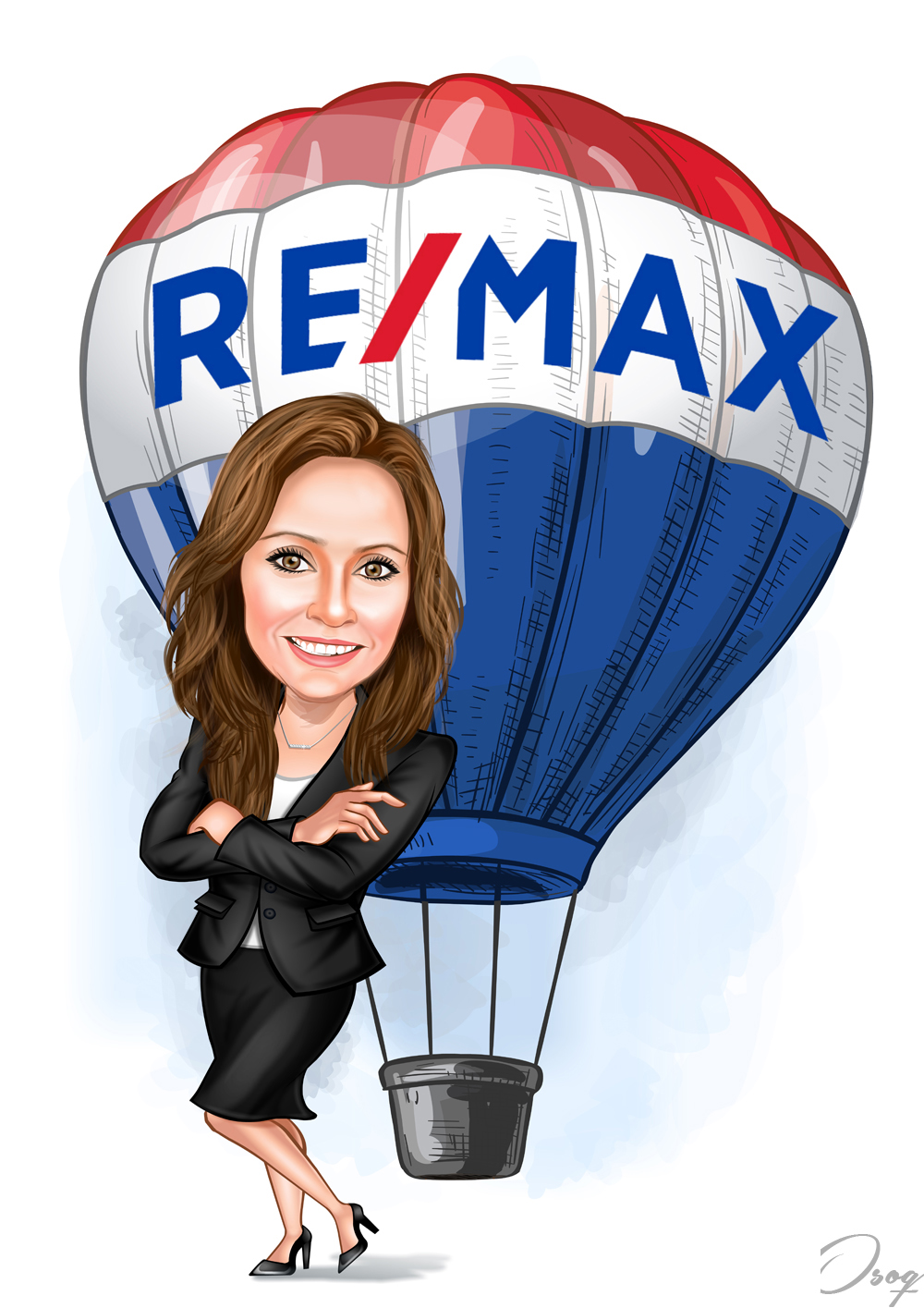 RE/MAX Balloon House Logo