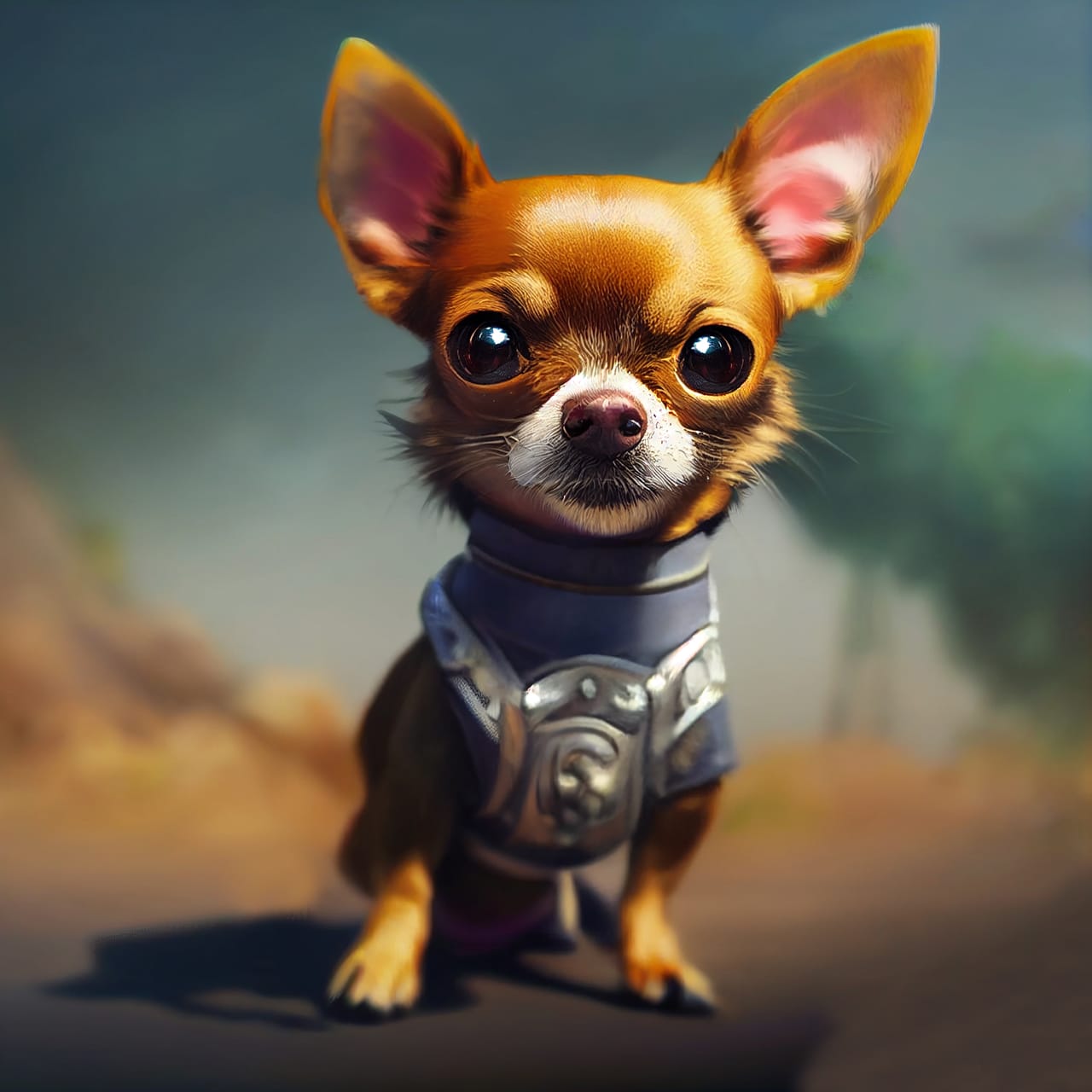 Related image adorable tiny chihuahua puppy as cartoon adventurer