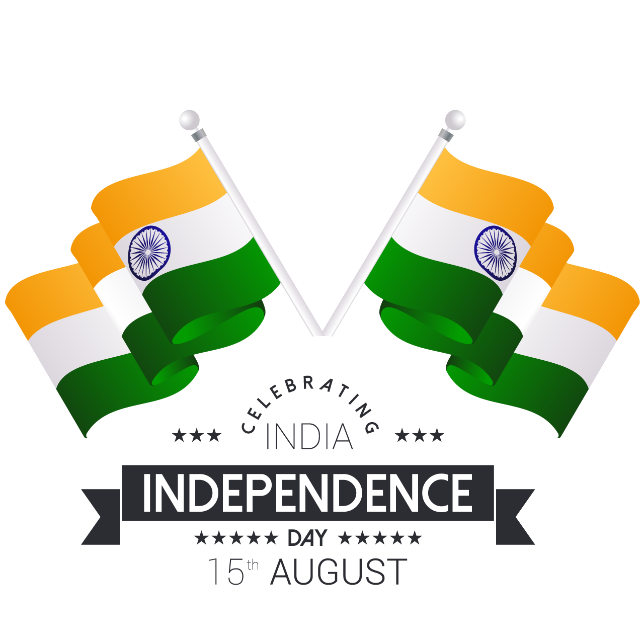India independence day hand drawing sketch cartoon illustration image