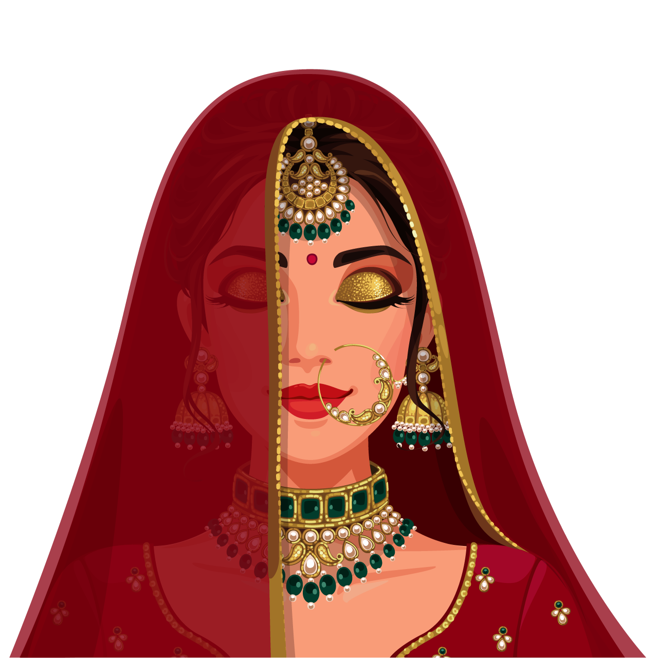 My Indian Bride  Dancer Drawings  Beyoutiful