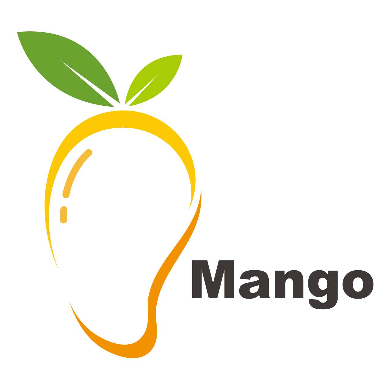 Mango fruit illustration design cartoon clipart
