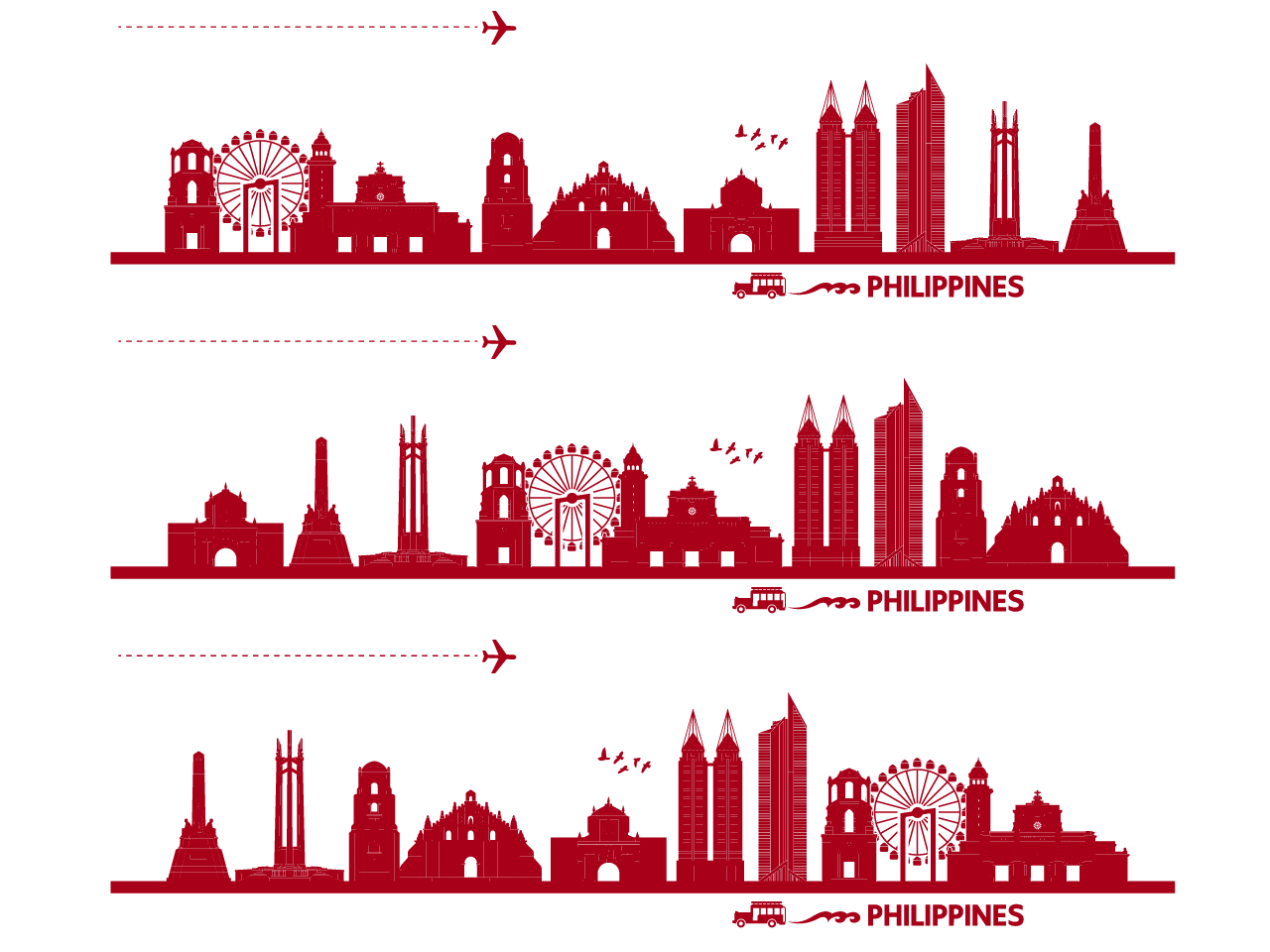 Philippine clipart travel destination illustration cartoon illustration image transparent background png