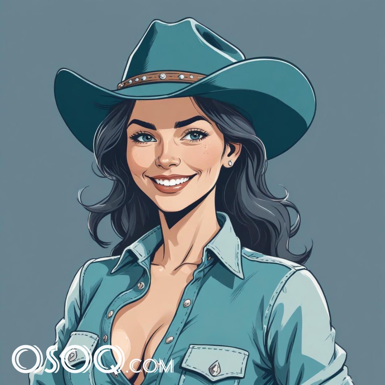 Cowgirl sketch 02