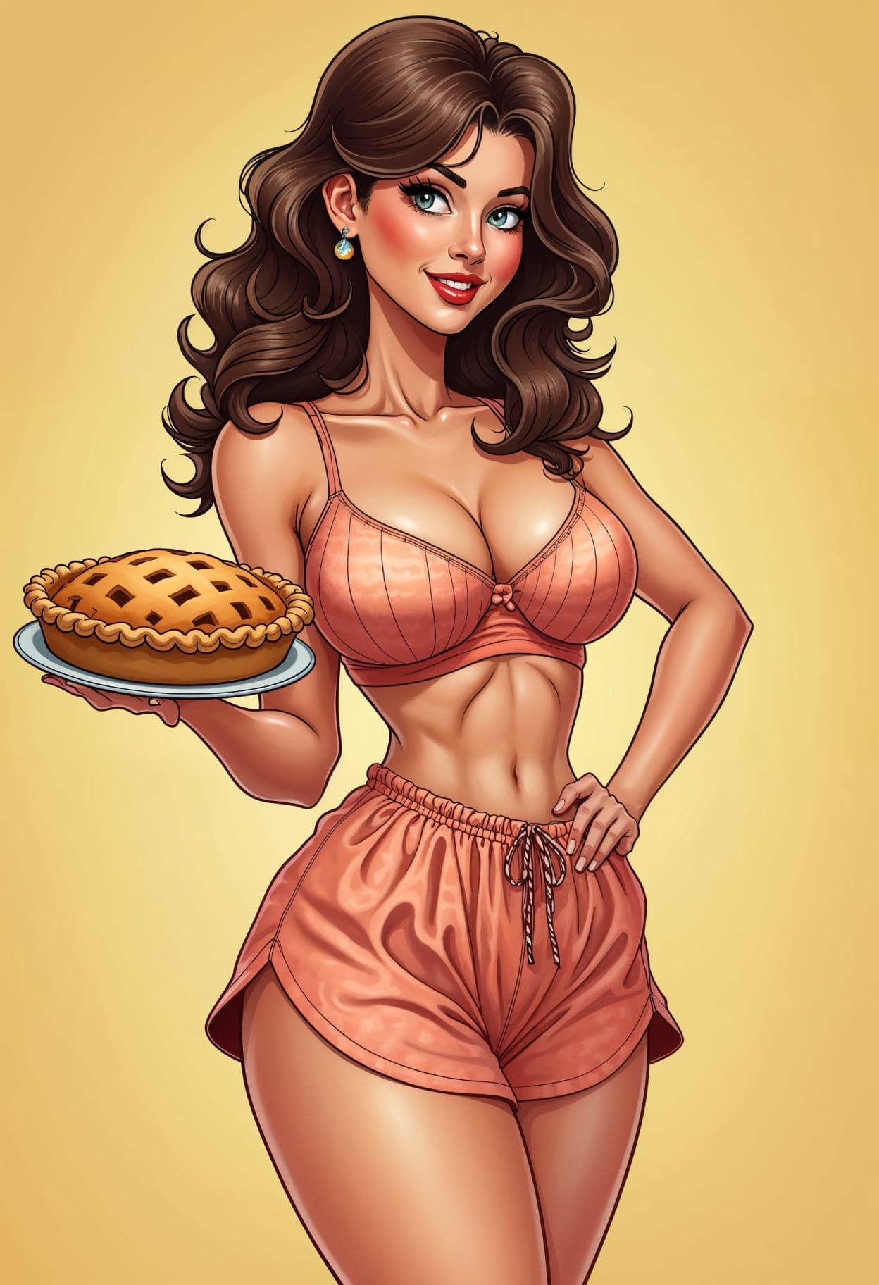 Apple pie cookies cartoon cute drawing free arts 14