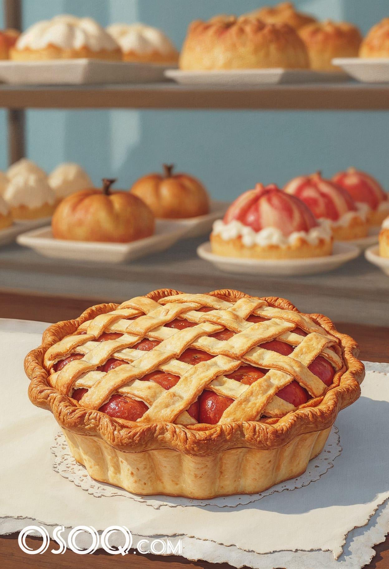 Apple pie fille recipes cartoon cute drawing free arts 19