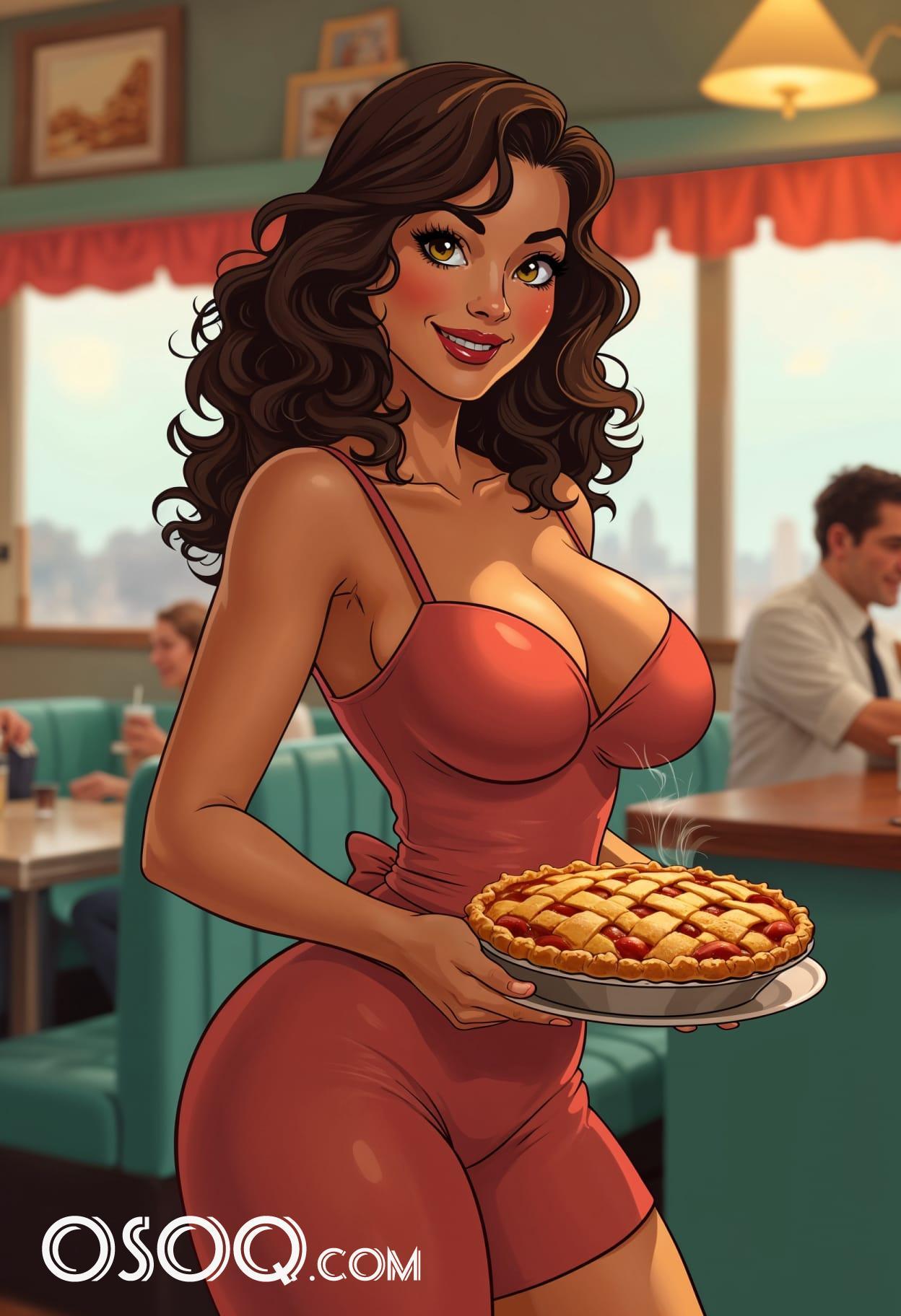 Apple pie filling cartoon cute drawing free arts 05