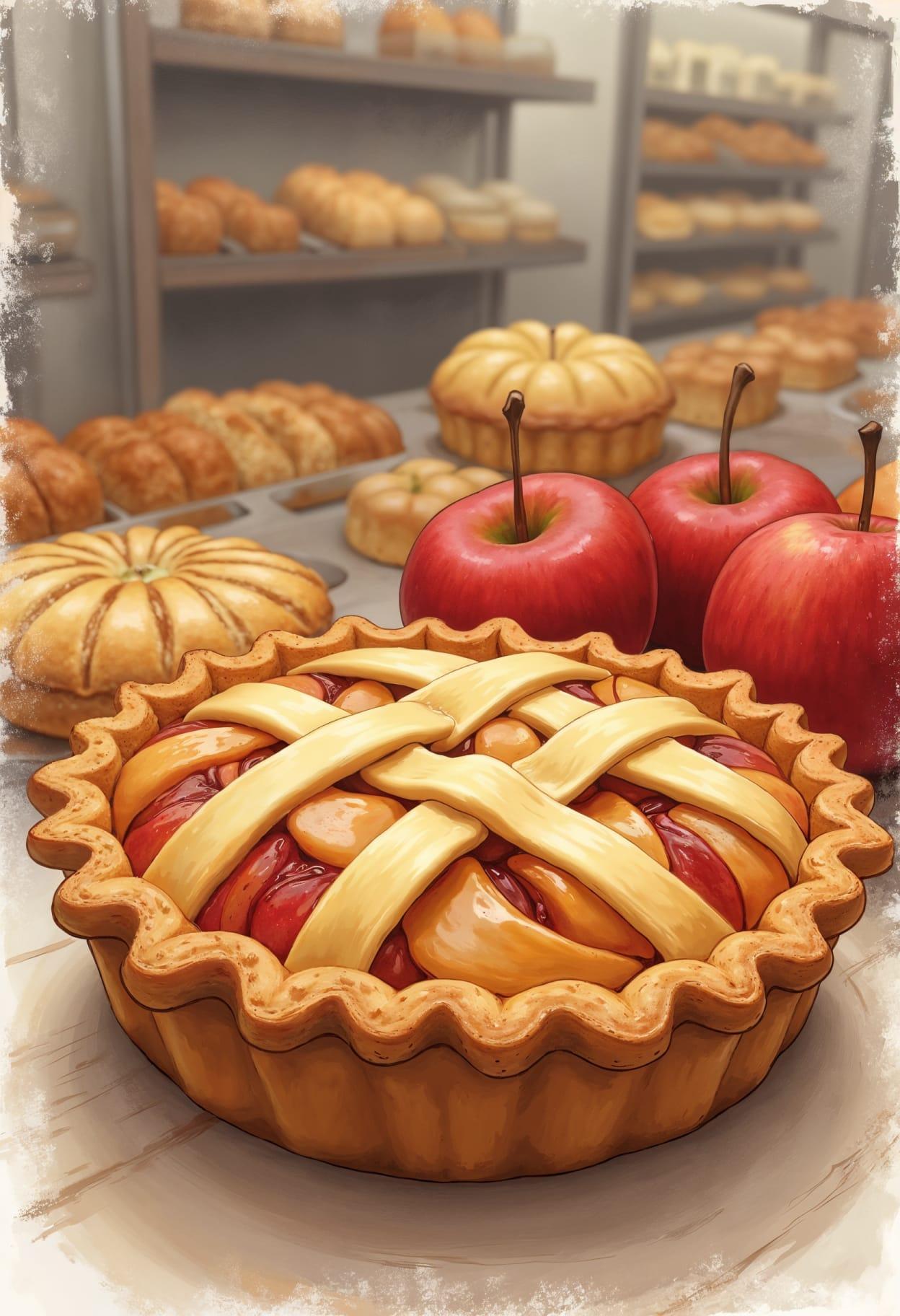 Apple pie filling recipes cartoon cute drawing free arts 20