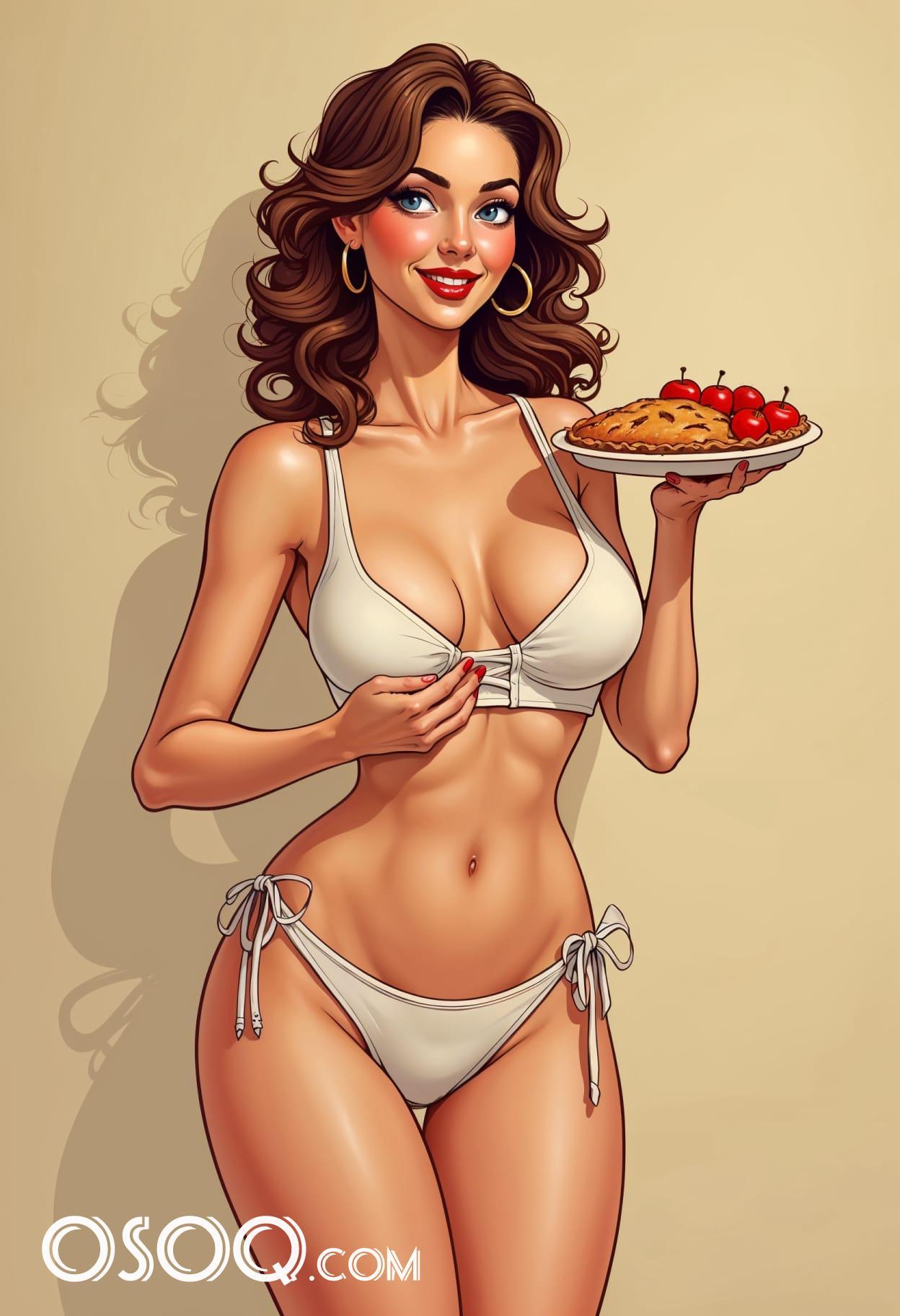 Apple pie recipe cartoon cute drawing free arts 11