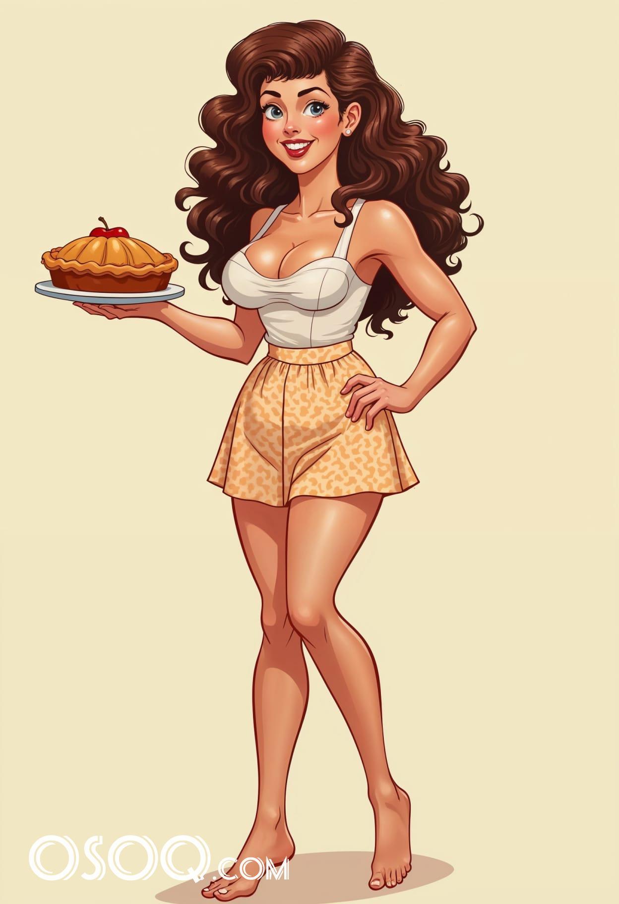 Apple pie recipe cartoon cute drawing free arts 13