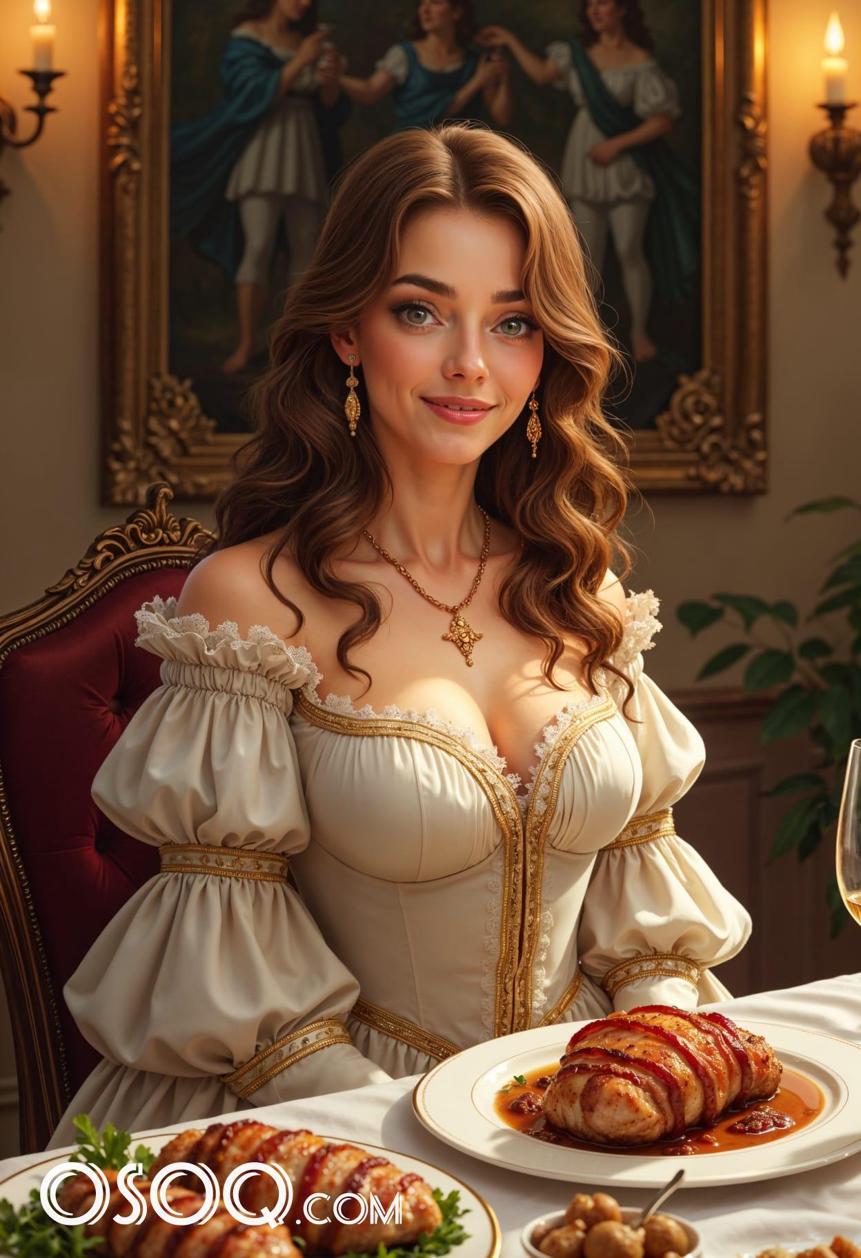 Bacon appetizer cartoon caricature cute drawing 13