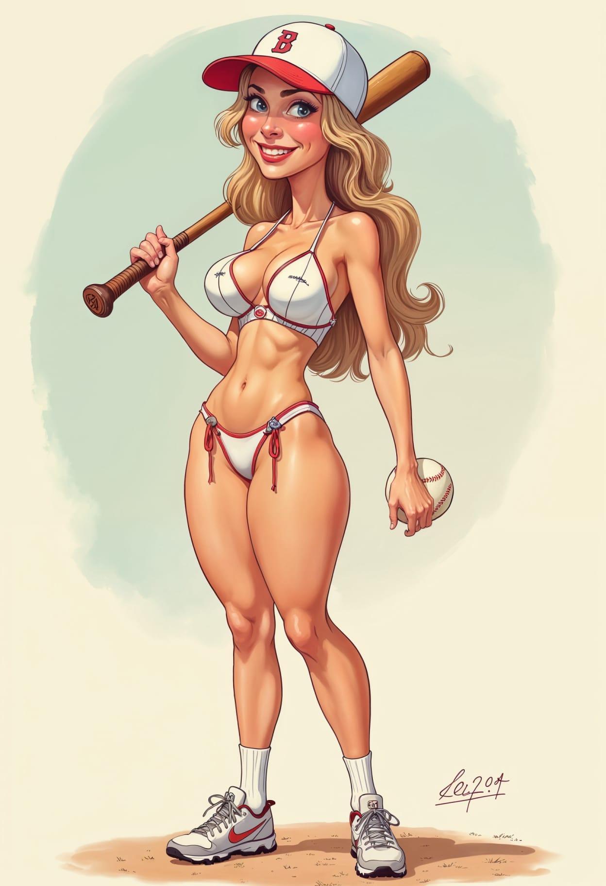 Baseball cap cartoon cute drawing free arts 08