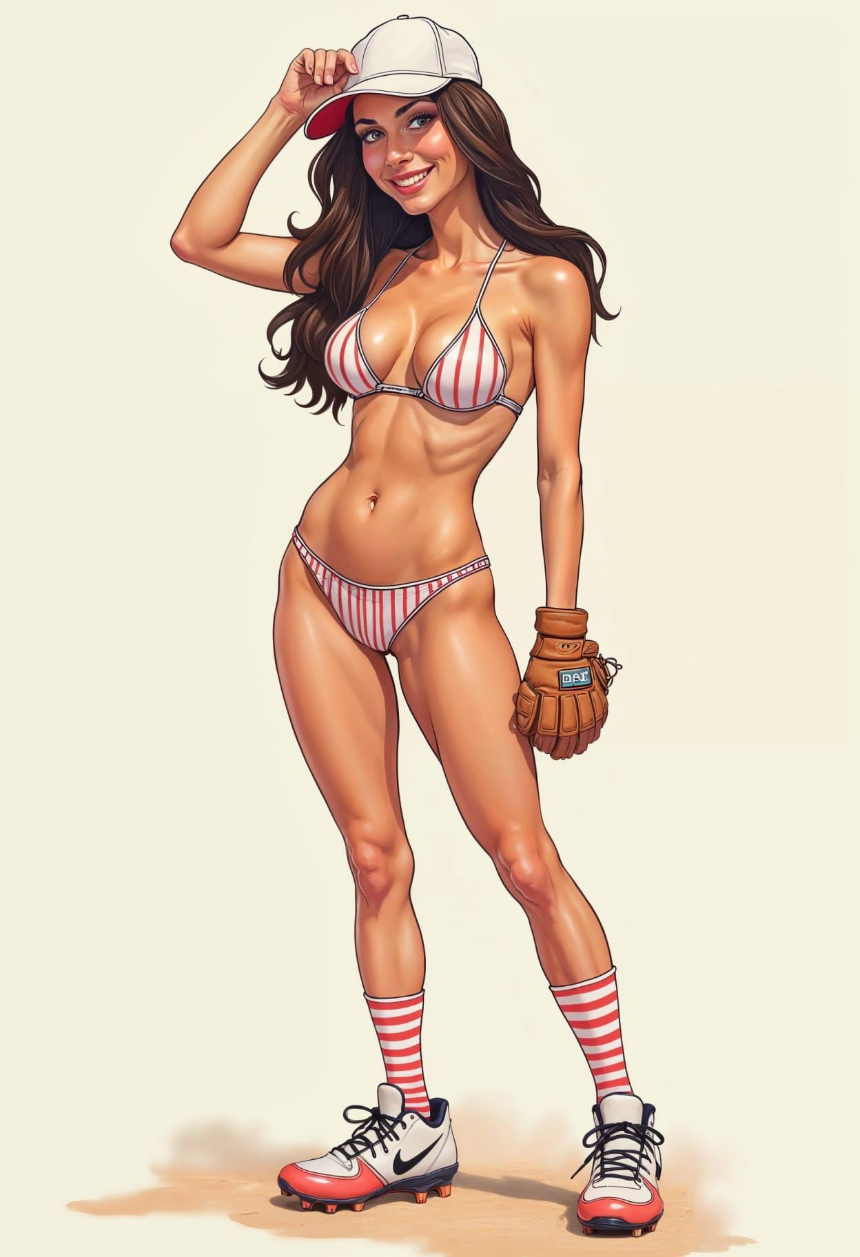 Baseball cartoon cute drawing free arts 20