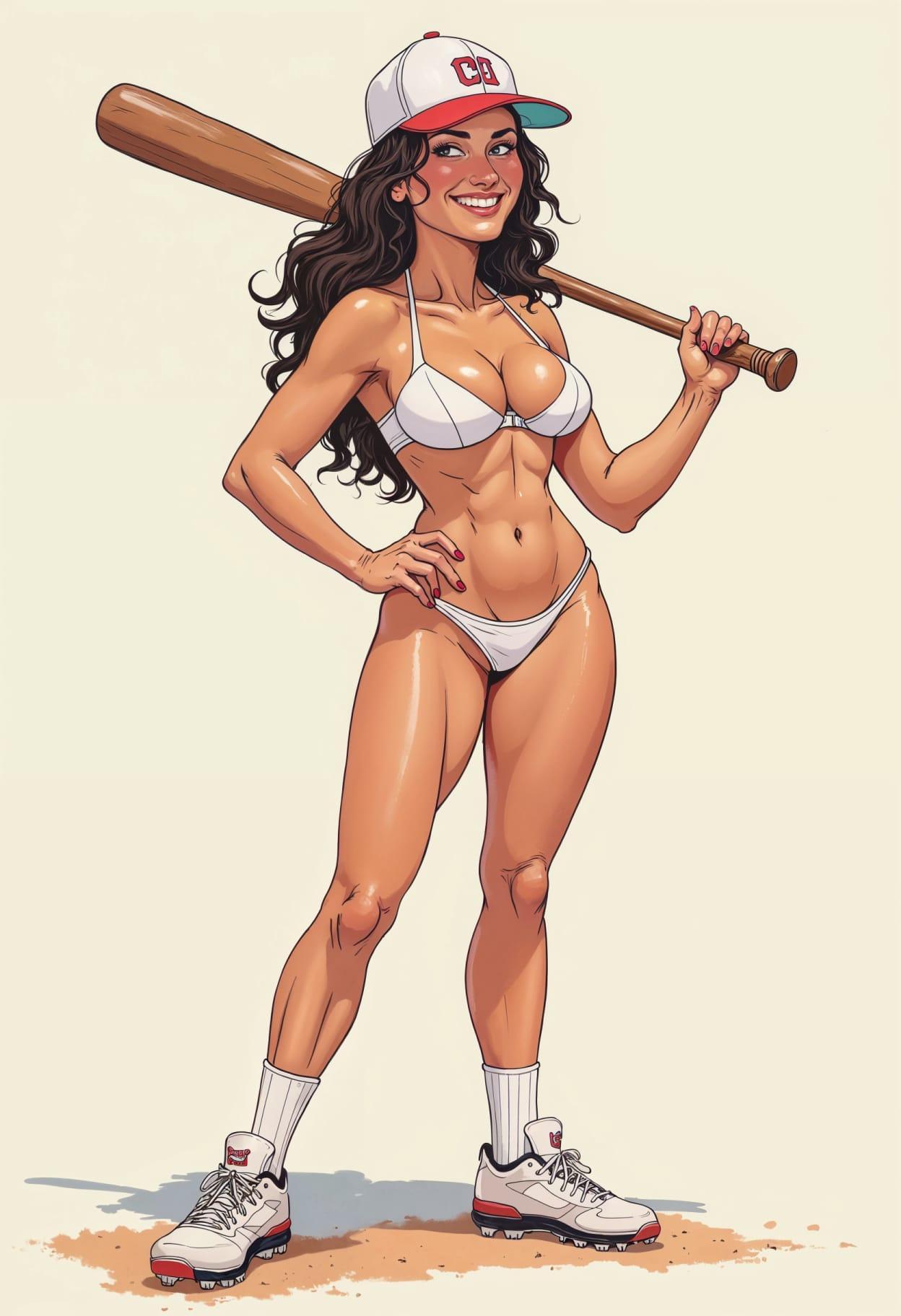 Baseball hats cartoon cute drawing free arts 04