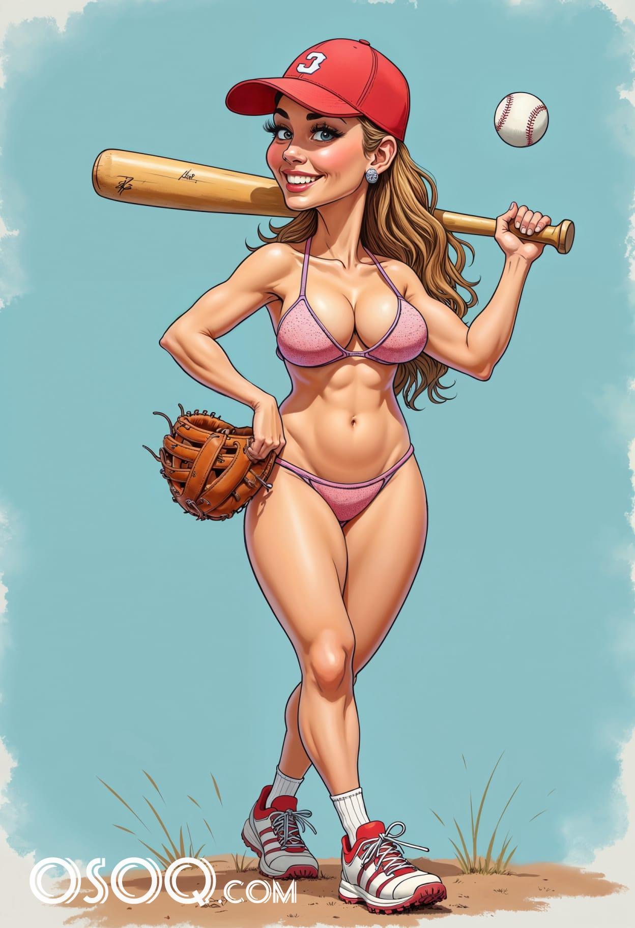 Baseball hats cartoon cute drawing free arts 15