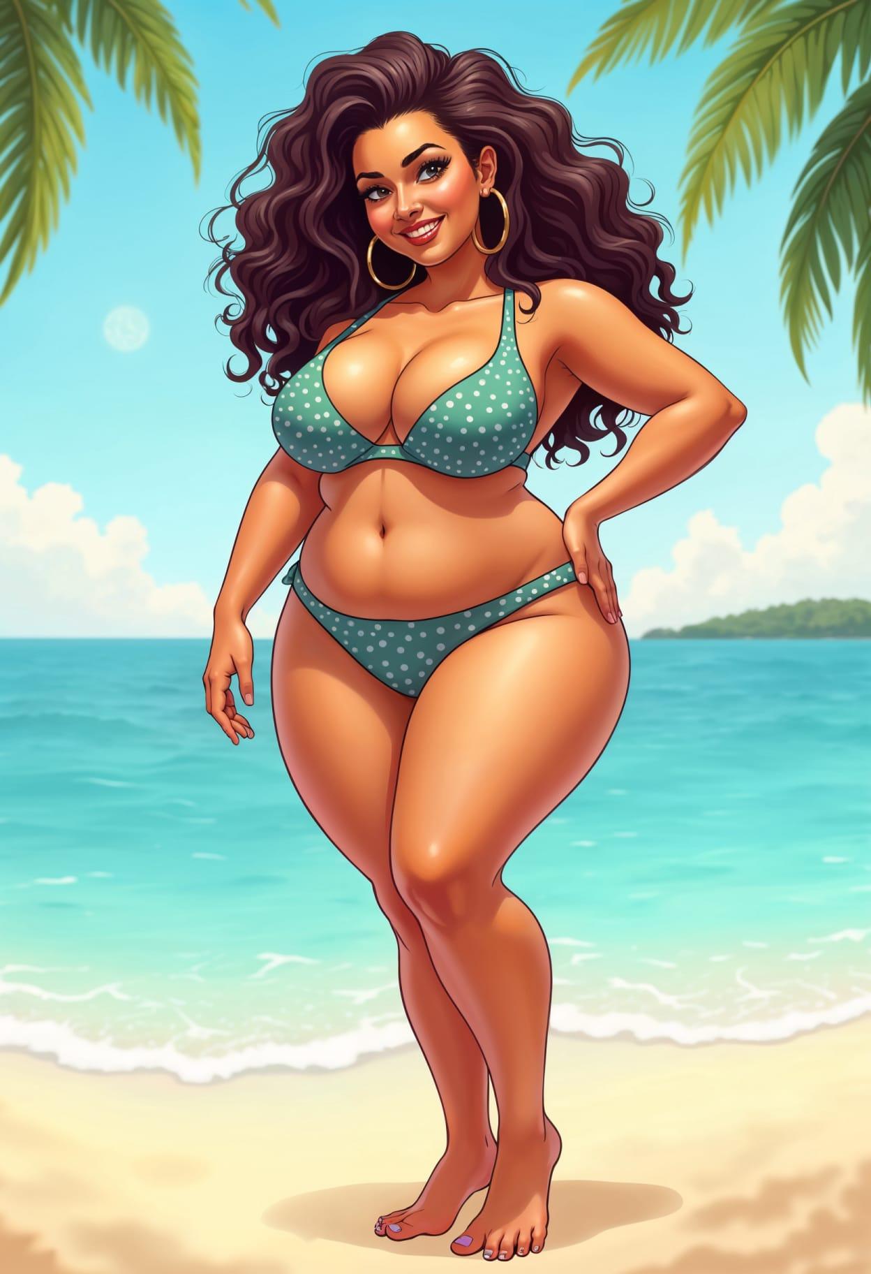 Beach outfit cartoon cute drawing free arts 12