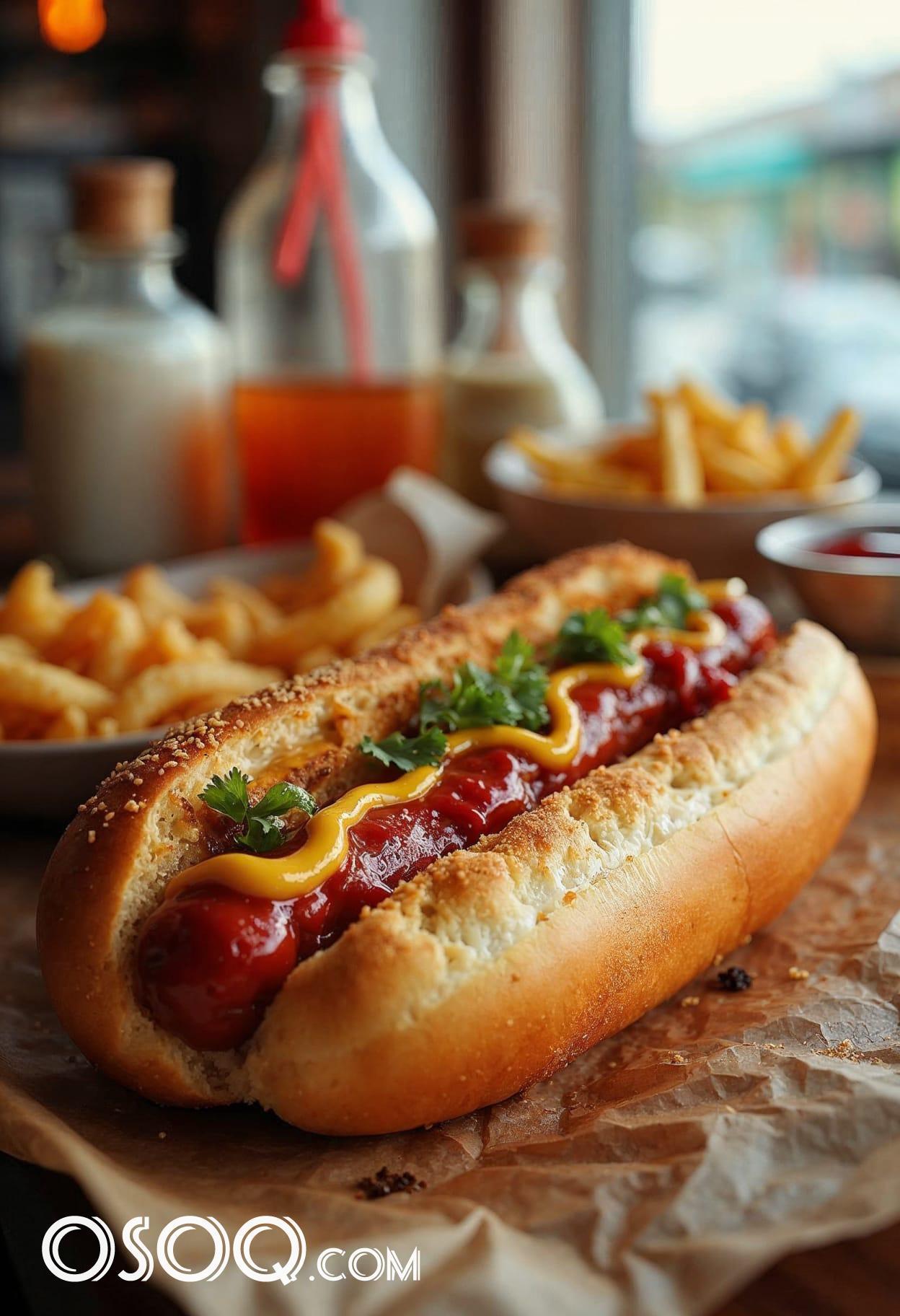 Hot dog rezepte cartoon cute drawing free arts 01