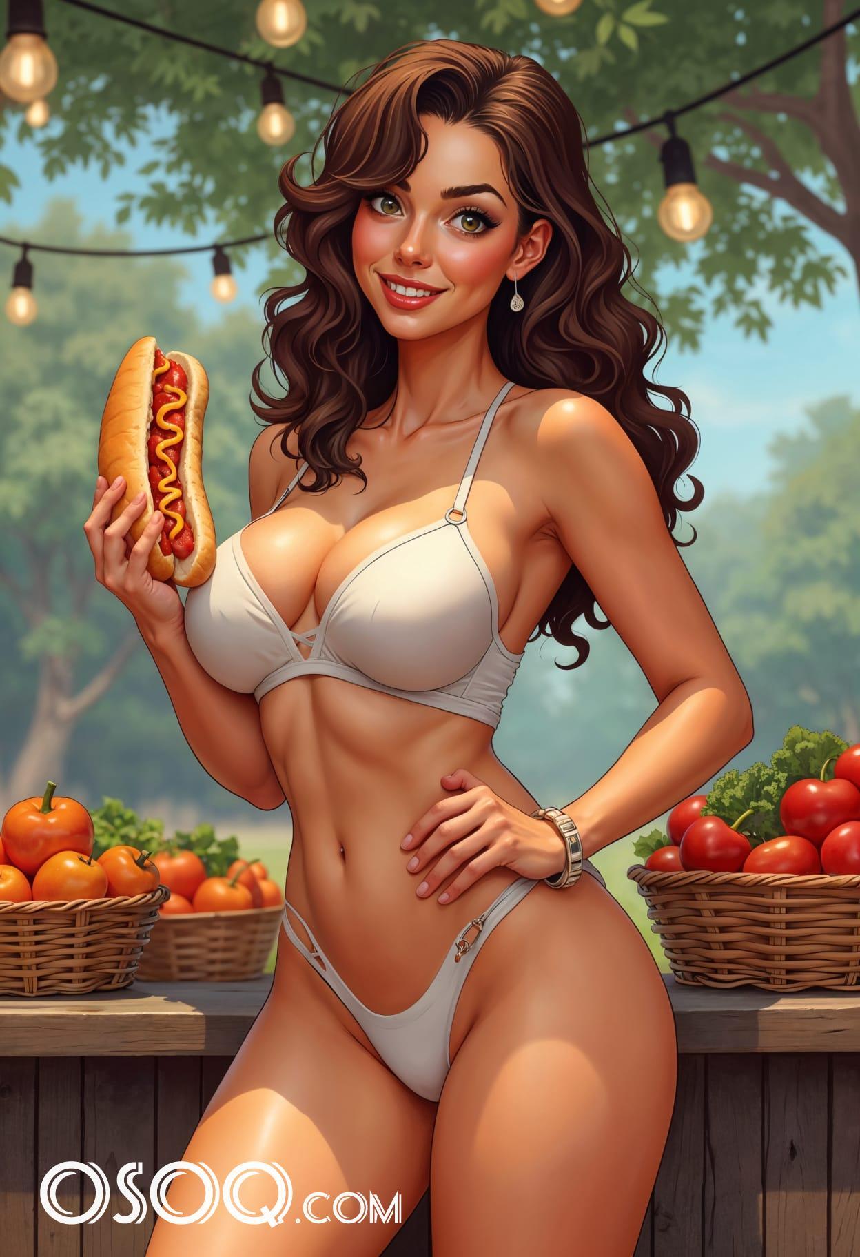 Hot dog rezepte cartoon cute drawing free arts 09