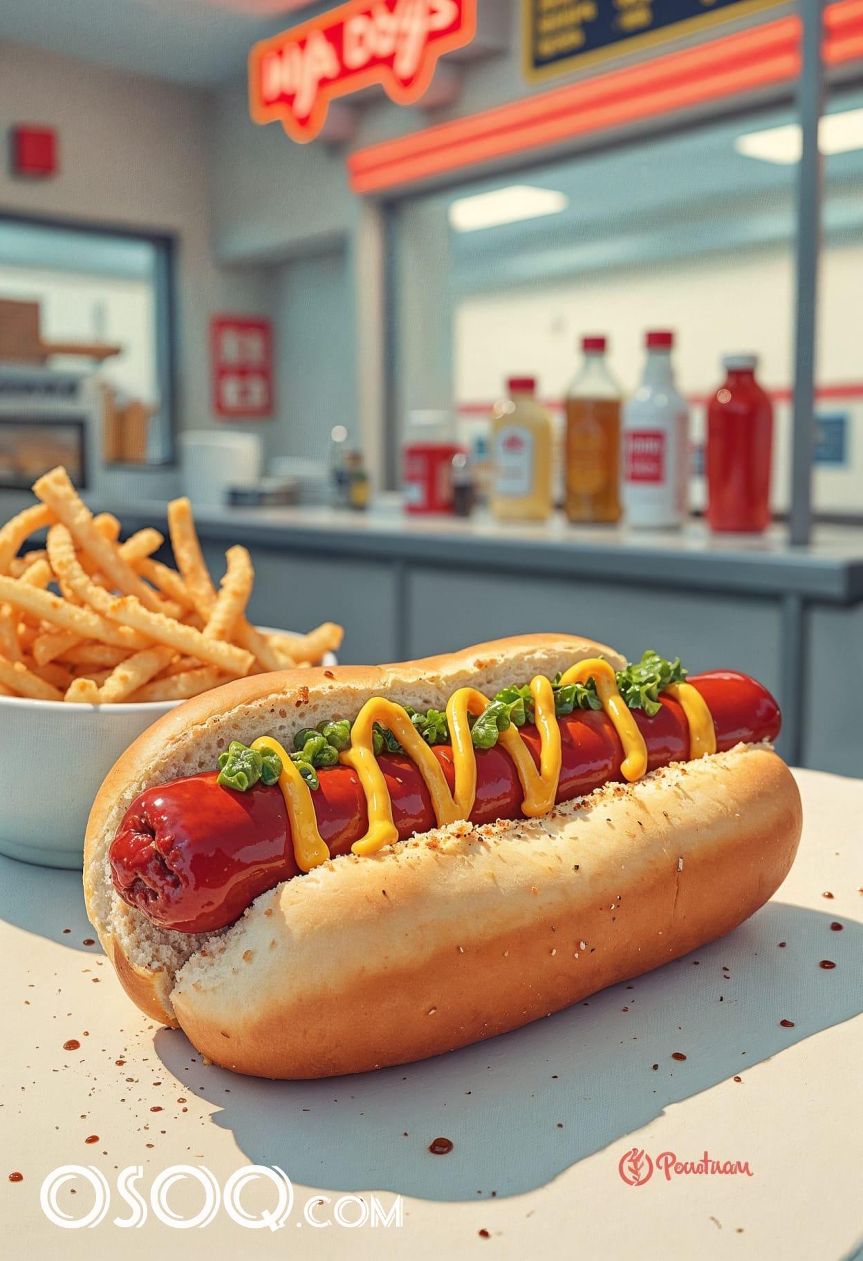 Hot dog rezepte cartoon cute drawing free arts 19