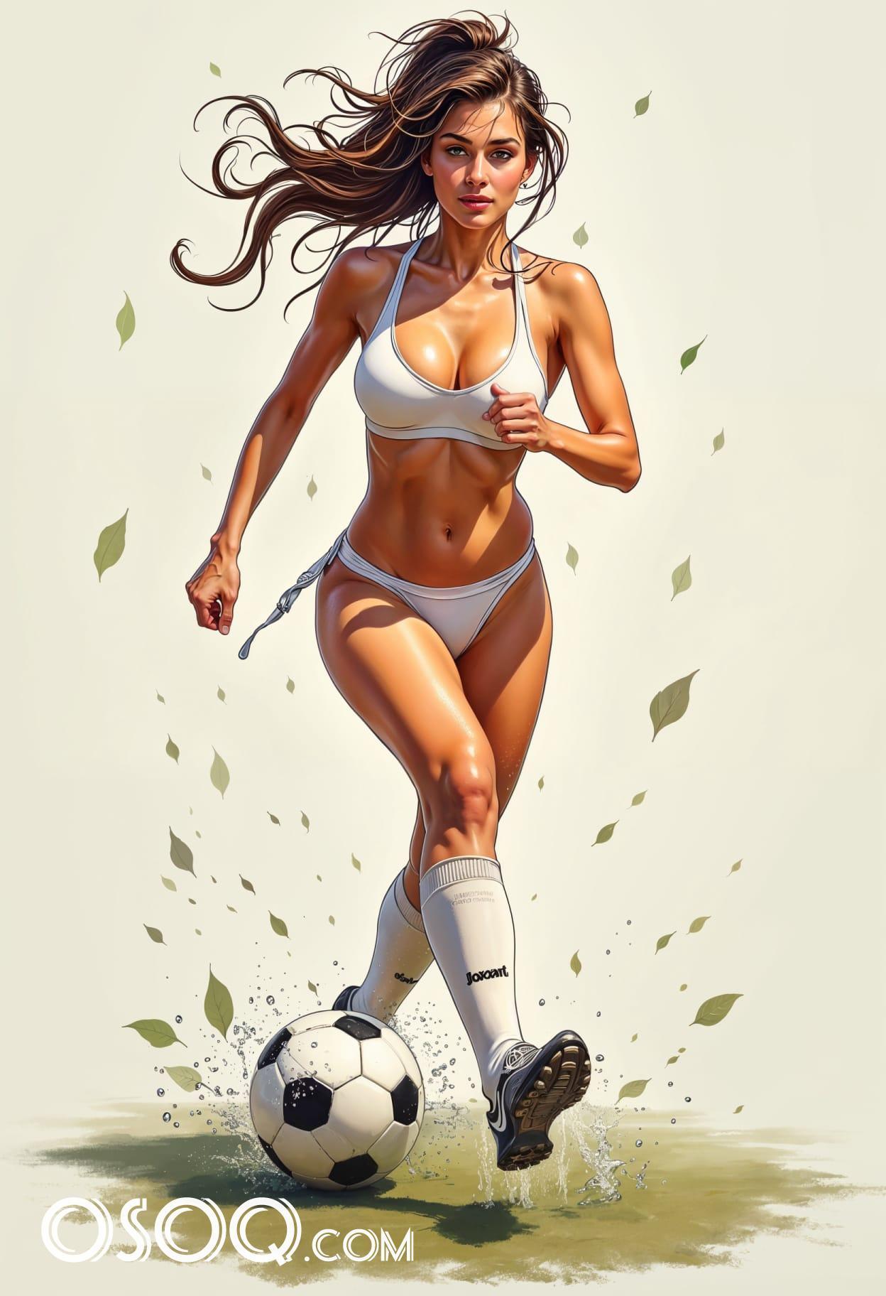 Soccer ball cartoon caricature cute drawing free arts 01