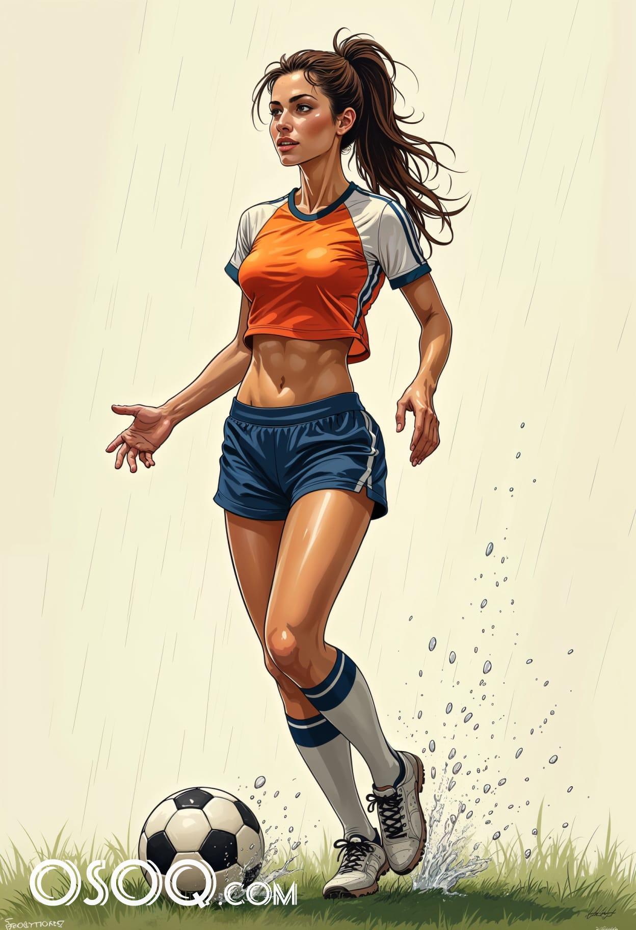Soccer inspiration cartoon caricature cute drawing free arts 07
