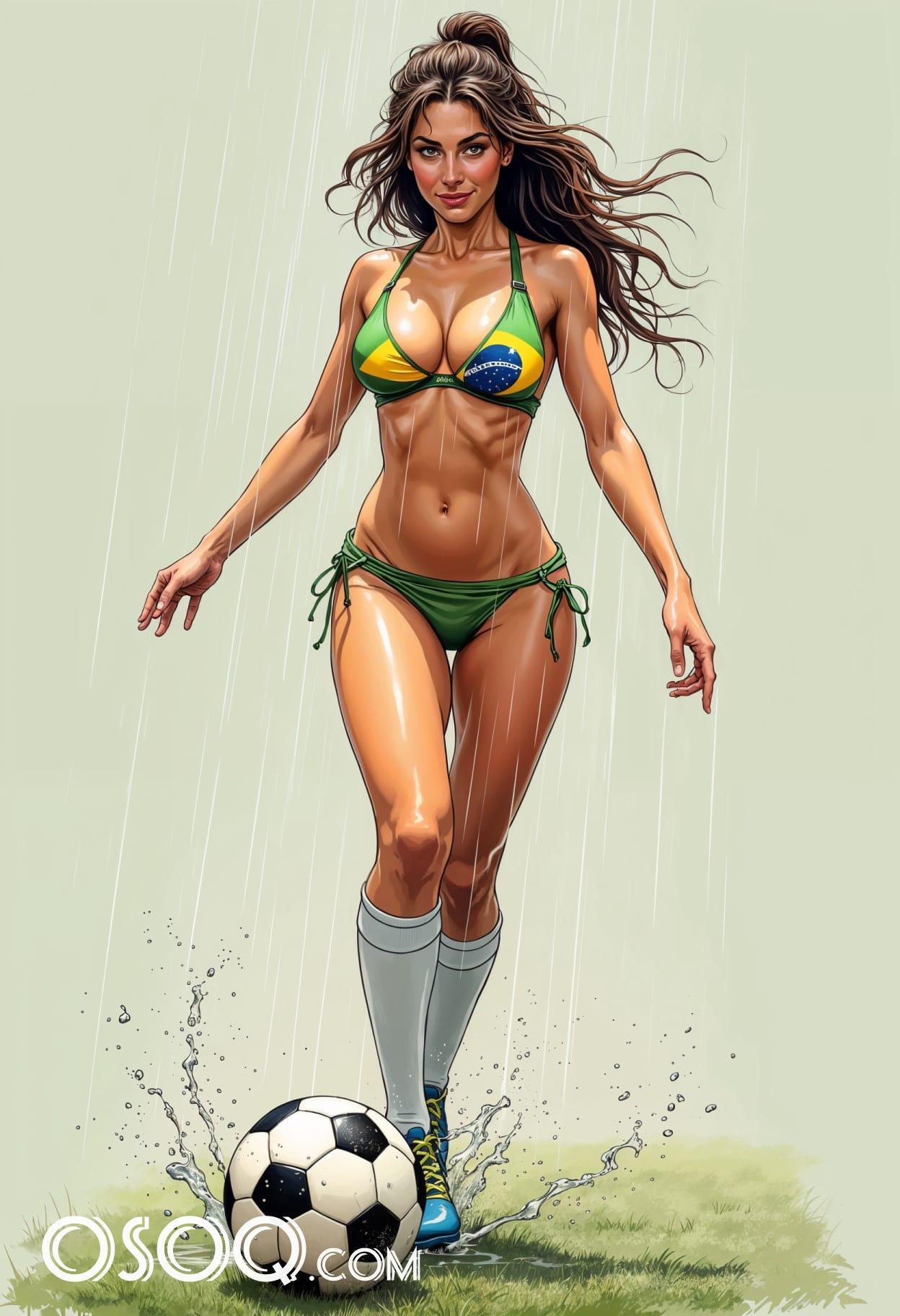 Soccer inspiration cartoon caricature cute drawing free arts 09