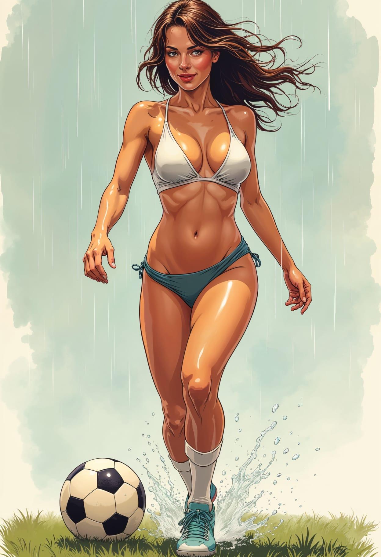 Soccer wallpaper cartoon caricature cute drawing free arts 12