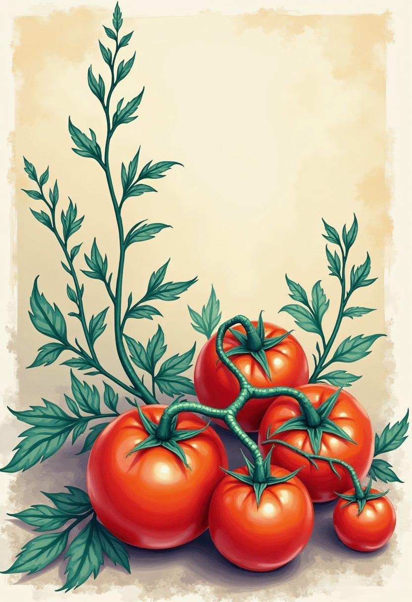Cartoon cherry tomatoes 18