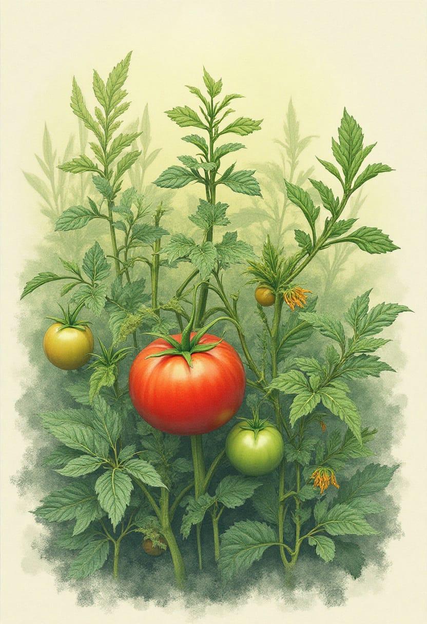 Cartoon of tomato 10