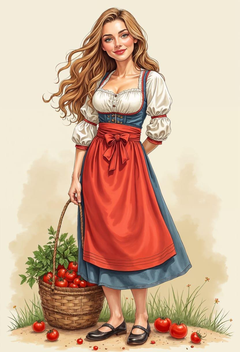 Cherry tomatoes cartoon 16