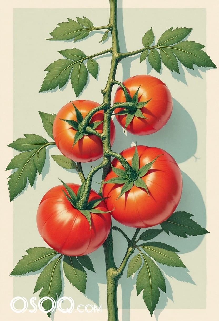 Images of tomatoes growing 01