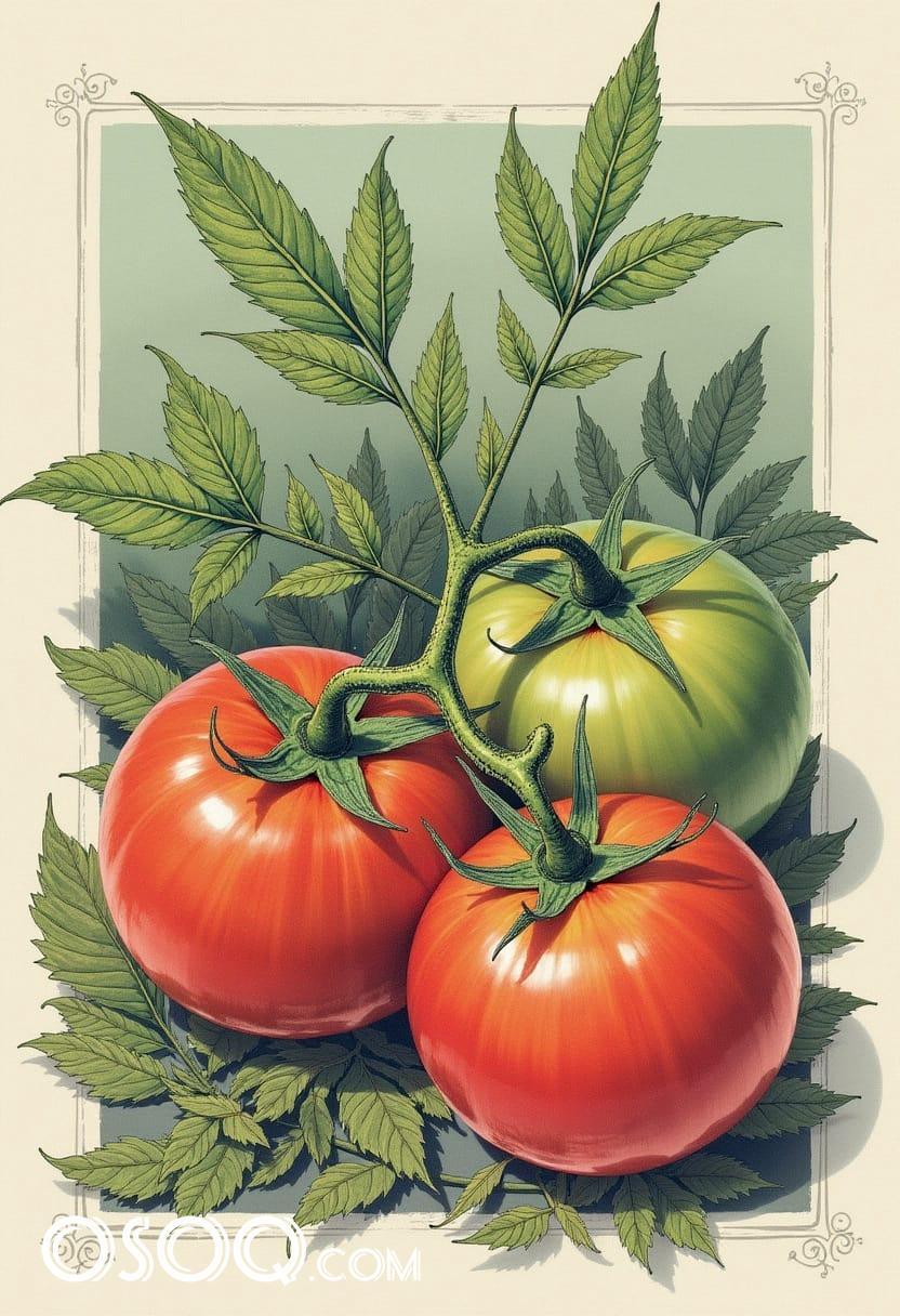 Insects on tomatoes pictures 01