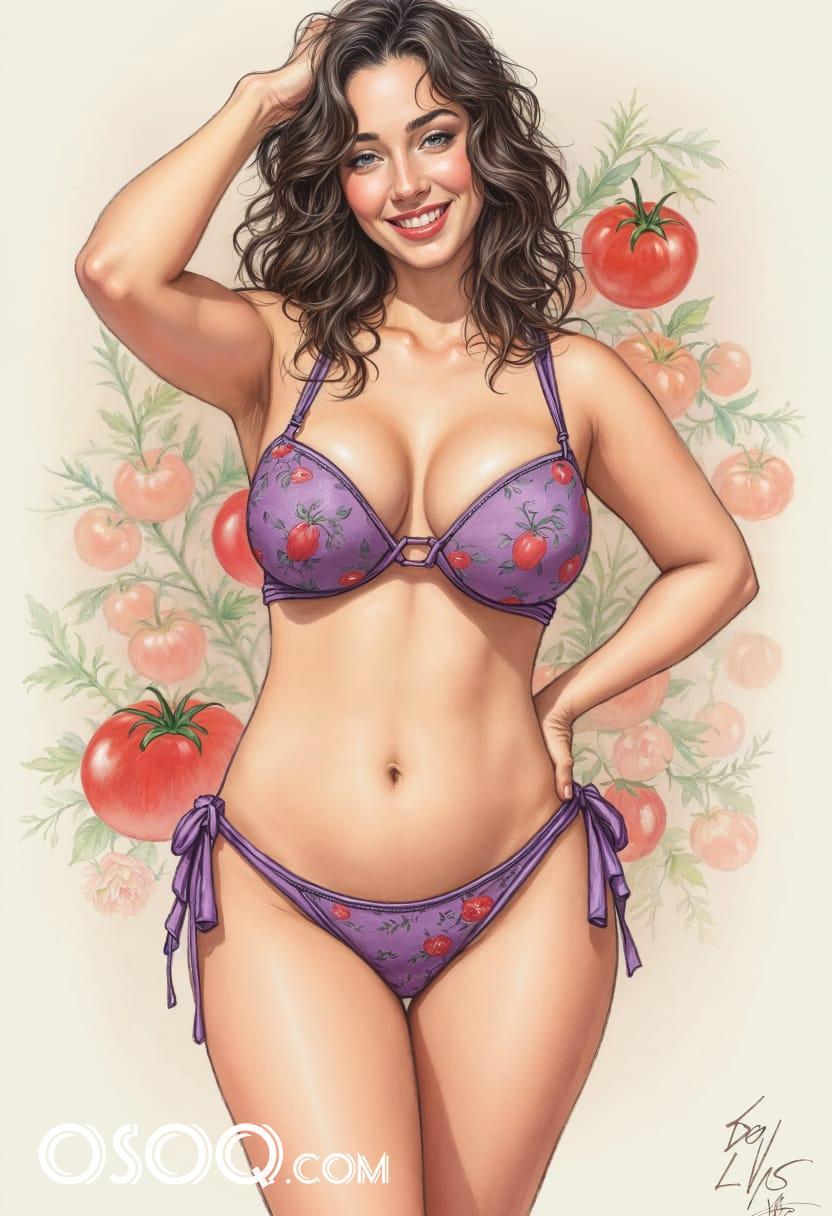 Picture of a plum tomato 09