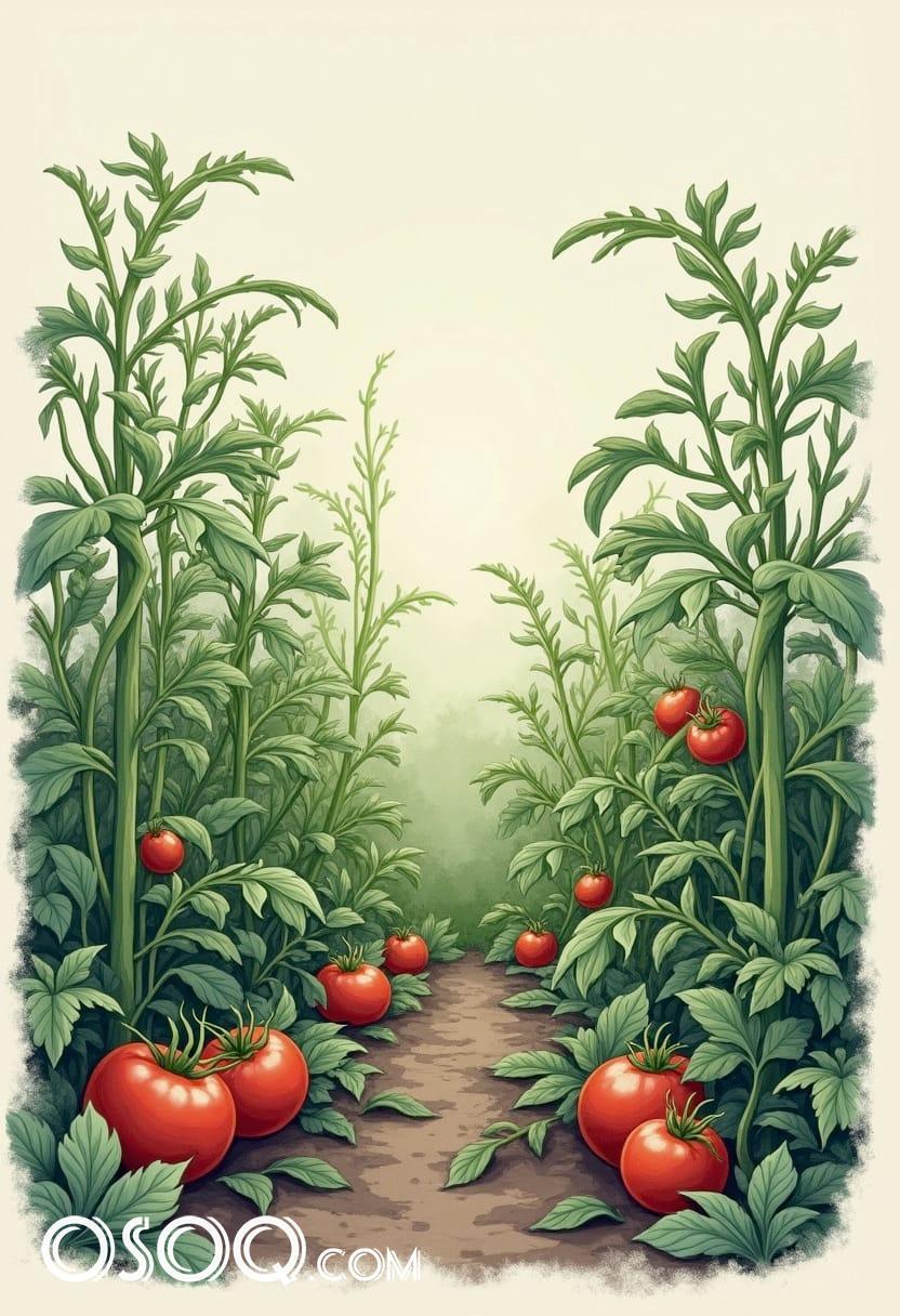Picture of a tomato truss 13