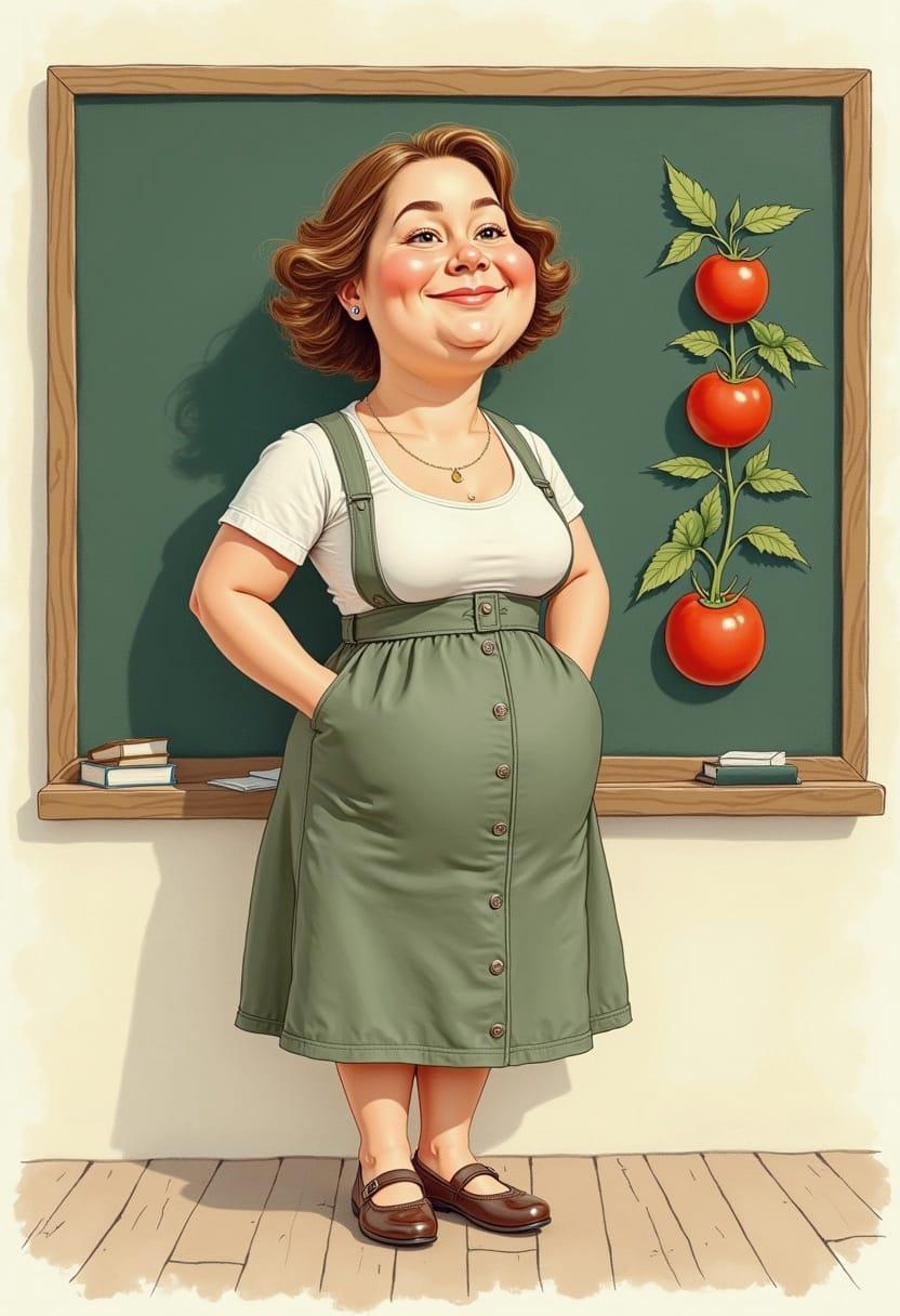 Picture of brandywine tomato 12