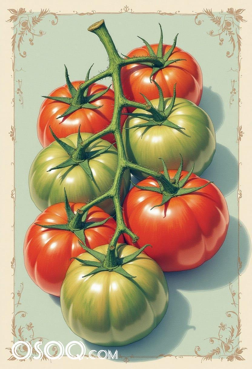 Picture of fresh tomatoes 01