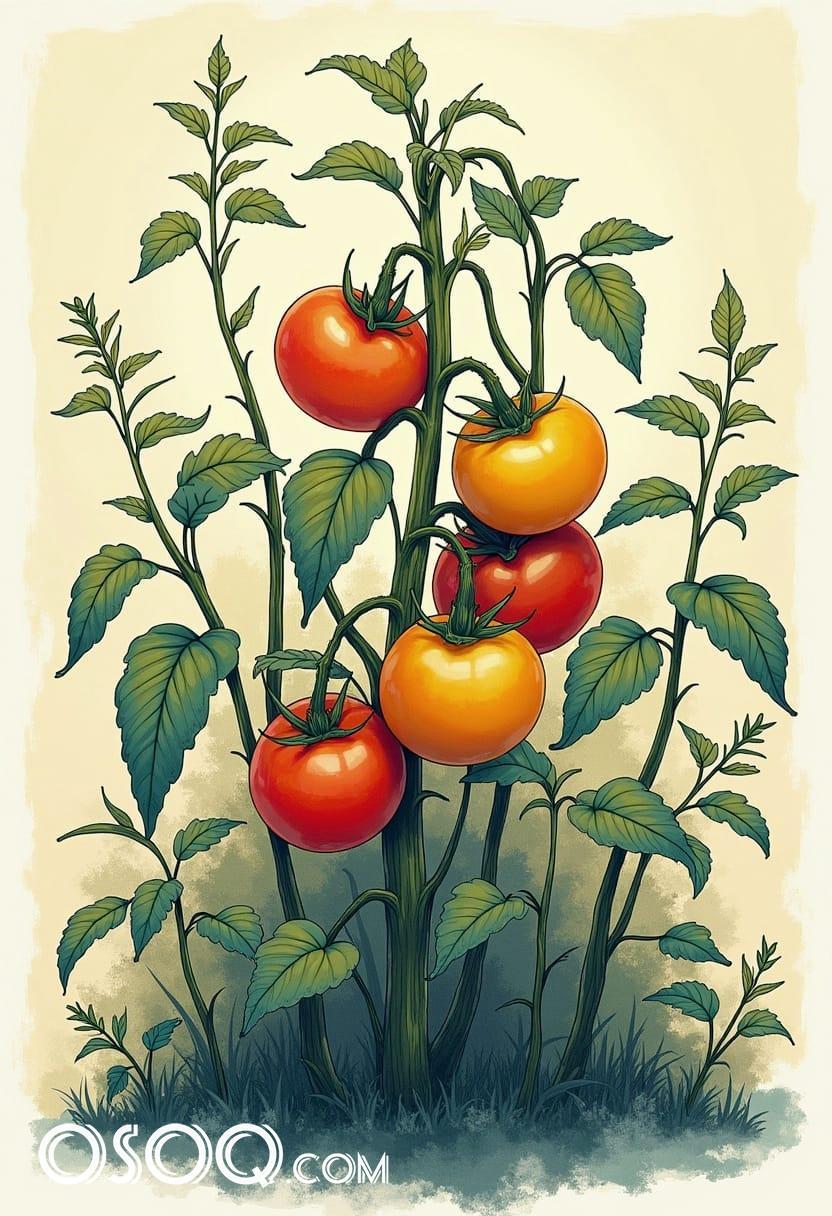 Pictures of black tomatoes 01
