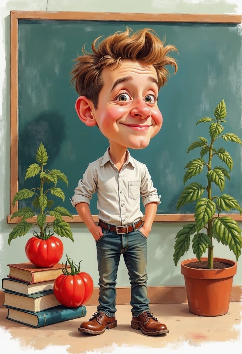 Pictures of celebrity tomato plants 14