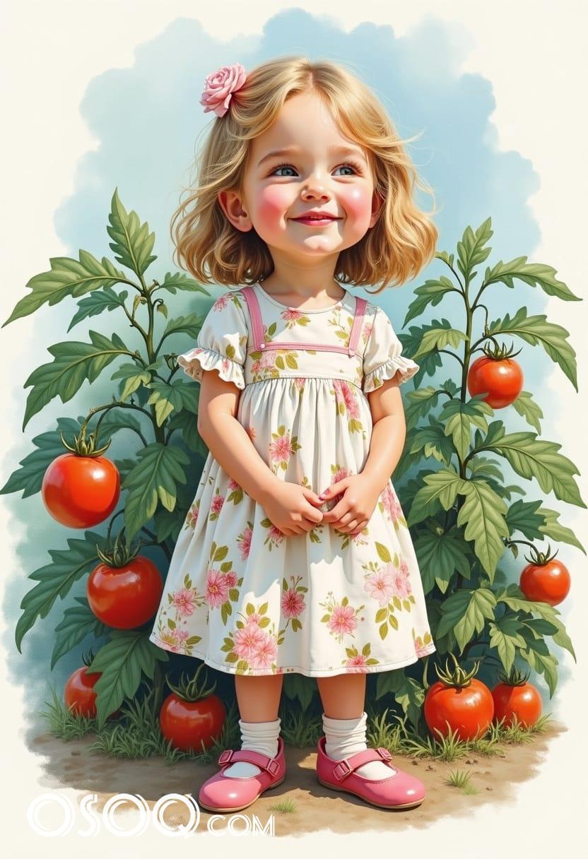 Pictures of rainbow tomatoes 01