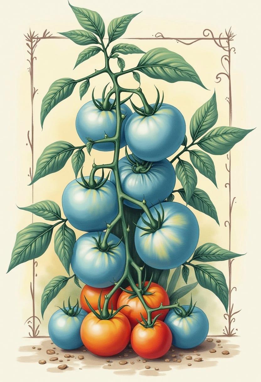 Pictures of rainbow tomatoes 10