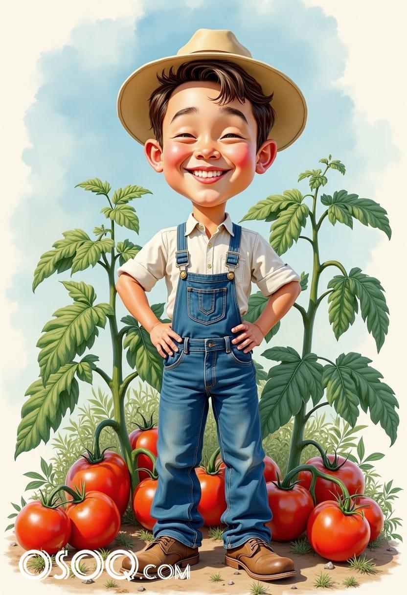Pictures of young tomato plants 01