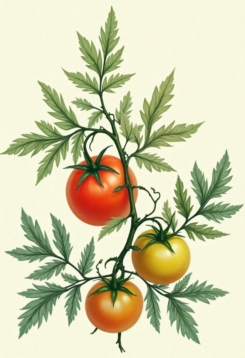Tomato plant stages pictures 06