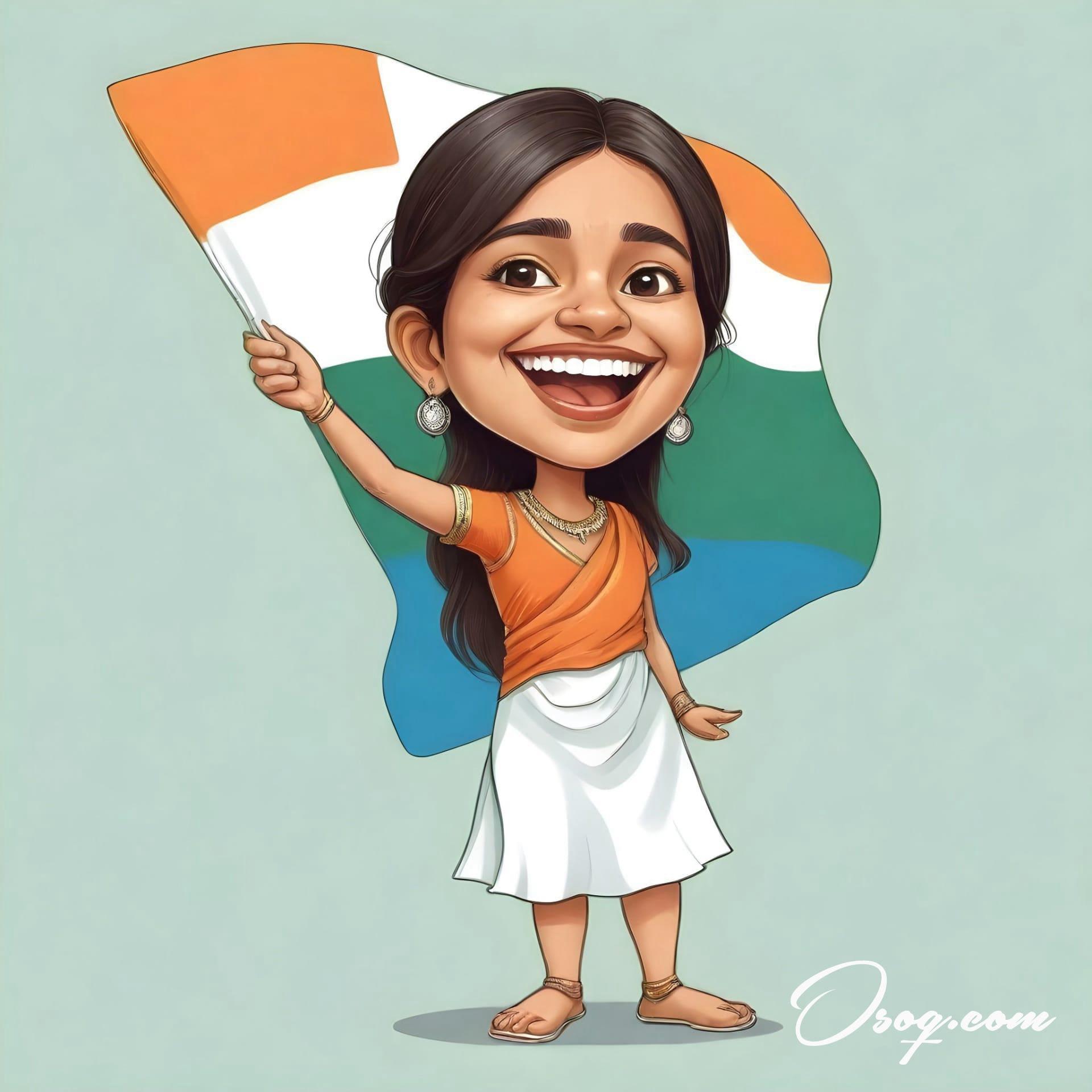 Cartoon of indian 05
