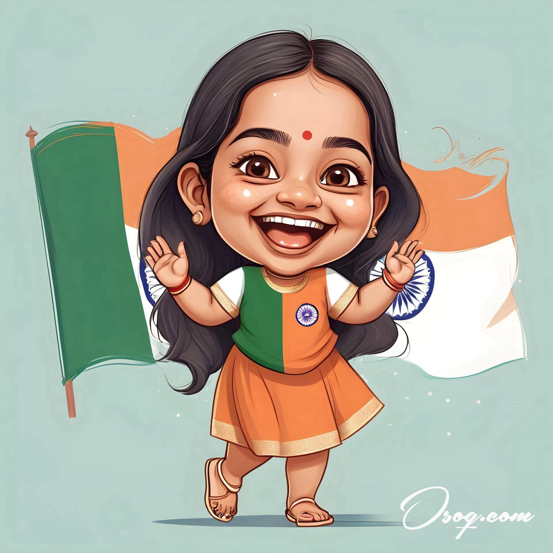 Cartoon of indian 07