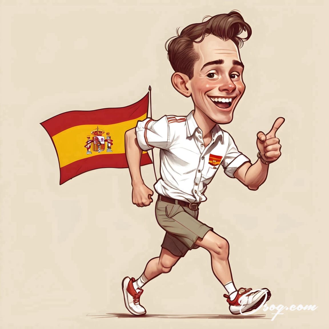 cartoon of spain