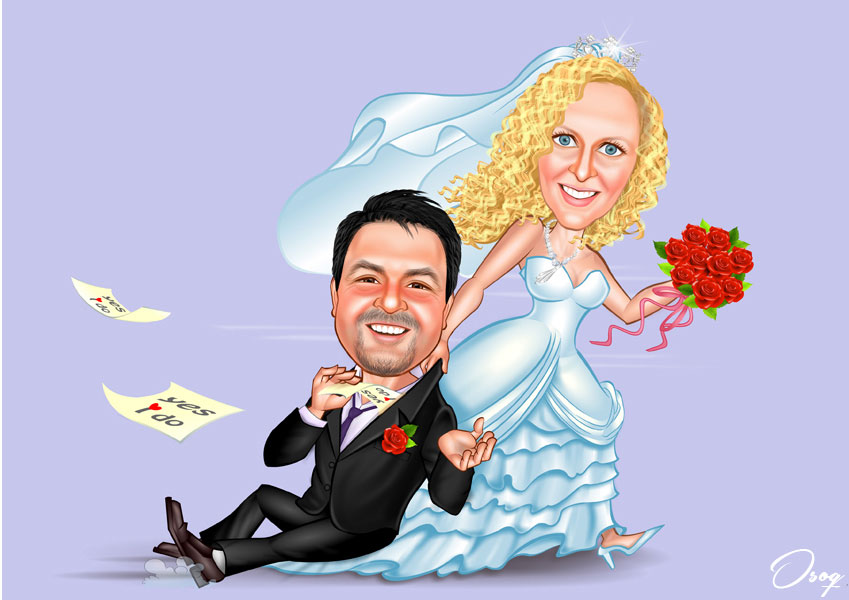 Wedding Caricatures