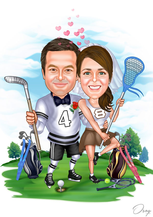 Wedding Caricatures