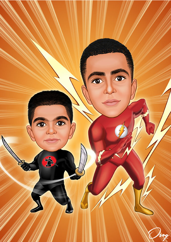 The Flash and Ninja